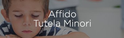 Affido tutela minori